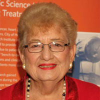 Sylvia Silverberg, Legacy of Hope Society member.